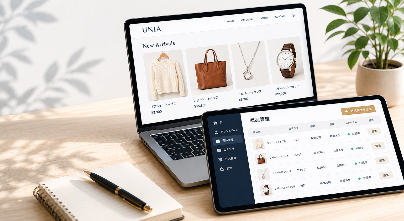 UNiAのサービスイメージ